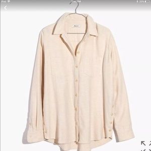 Madewell oversized flannel